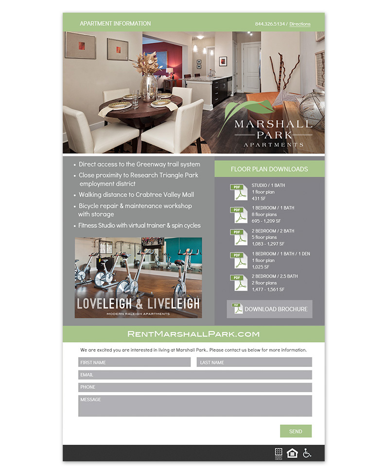 Simpson Property Group Rearview Advertising Website Development