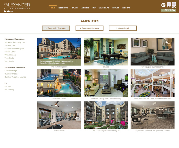 Simpson Property Group Rearview Advertising Website Development