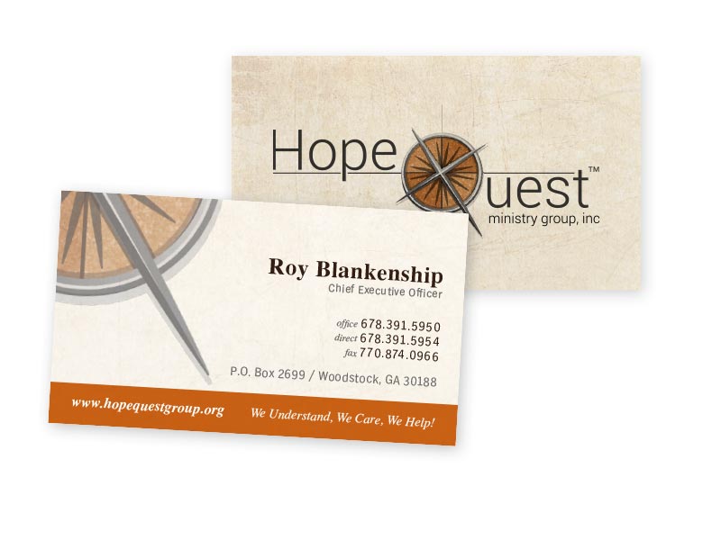 HopeQuest Ministry Group Business Cards