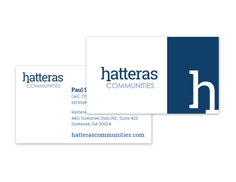 Hatteras Communities Business Cards