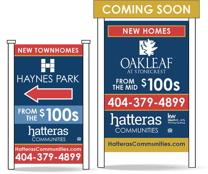 Hatteras Communities Directional Signs