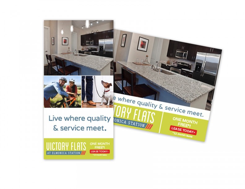 Victory Flats Ads