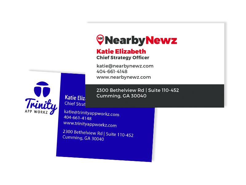 Nearby Newz Business Cards