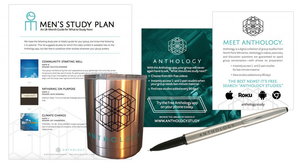 North Point client spotlight - Anthology Studies cohesive marketing design