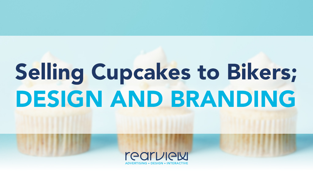 selling cupcakes to bikers: design and branding