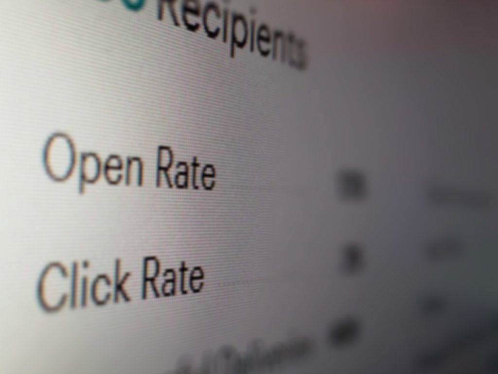 open rate and click rate are important stats in these email metrics changes from Apple