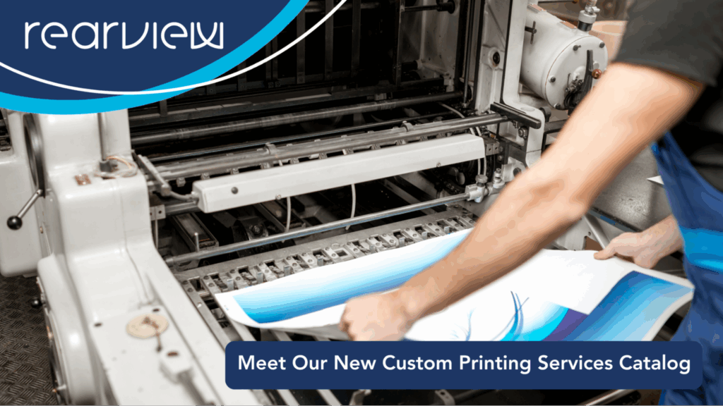 Professional printing services in action at a facility.